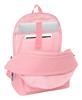 Imagen de Mochila Doble Para Portatil 15,6"+Usb El Pulpo "Rosa" 31x44x18 Cm