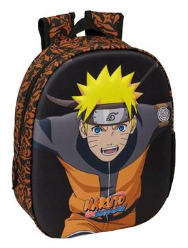 Imagen de Mochila Escolar 3D Naruto 27x33x10Cm