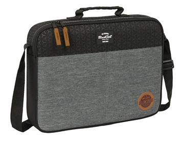 Imagen de Cartera Extraescolares Reciclado Blackfit8 "Old School" 38X28X6Cm