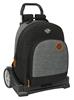 Imagen de Mochila con Carro Evolution Reciclado Blackfit8 "Old School" 32X42X15Cm