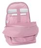 Imagen de MOCHILA DOBLE PARA PORTATIL 15,6" CON USB MUNICH BASICOS "ROSA" 31X44X18 CM