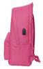 Imagen de MOCHILA DOBLE PARA PORTATIL 15,6" CON USB MUNICH BASICOS "FUCSIA" 31X44X18 CM