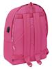 Imagen de MOCHILA DOBLE PARA PORTATIL 15,6" CON USB MUNICH BASICOS "FUCSIA" 31X44X18 CM