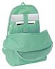 Imagen de MOCHILA DOBLE PARA PORTATIL 15,6" CON USB MUNICH BASICOS "TURQUESA" 31X44X18 CM