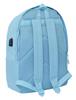 Imagen de MOCHILA DOBLE PARA PORTATIL 15,6" CON USB MUNICH BASICOS "AZUL" 31X44X18 CM