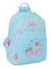 Imagen de MINI MOCHILA RECICLADO SAFTA "BICICLETA" 25X30X13 CM