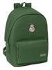 Imagen de MOCHILA DOBLE PARA PORTATIL 15,6"+USB REAL MADRID CHICA CAQUI 31X44X18 CM