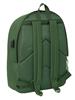 Imagen de MOCHILA DOBLE PARA PORTATIL 15,6"+USB REAL MADRID CHICA CAQUI 31X44X18 CM
