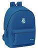 Imagen de MOCHILA DOBLE PARA PORTATIL 15,6" CON USB REAL MADRID CHICA AZUL 31X44X18 CM