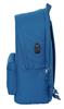Imagen de MOCHILA DOBLE PARA PORTATIL 15,6" CON USB REAL MADRID CHICA AZUL 31X44X18 CM