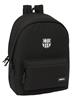 Imagen de Mochila Doble Para Portatil 15,6" Con Usb F.C.Barcelona Chica Negro 31X44X18 Cm