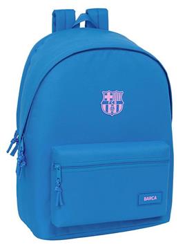Imagen de Mochila Doble Para Portatil 15,6" Con Usb F.C.Barcelona Chica Indigo 31X44X18 Cm