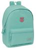 Imagen de Mochila Doble Para Portatil 15,6" Con Usb F.C.Barcelona Chica Musgo 31X44X18 Cm