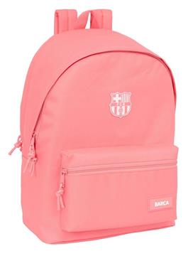 Imagen de Mochila Doble Para Portatil 15,6" Con Usb F.C.Barcelona Chica Coral 31X44X18 Cm