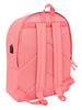 Imagen de Mochila Doble Para Portatil 15,6" Con Usb F.C.Barcelona Chica Coral 31X44X18 Cm