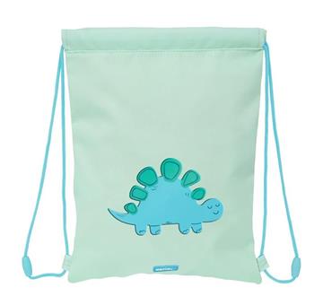 Imagen de Saco Plano Junior Safta Preescolar "Dino" 26X34X1Cm