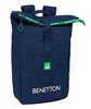 Imagen de Mochila Solapa Para Portatil 15,6'' Benetton "Green" 28X42X13Cm