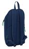 Imagen de Mini Mochila Cremallera Vertical Benetton "Green" 22X39X10Cm