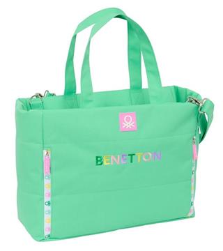 Imagen de Bolso Con Bolsillo Para Portatil 14,1'' Benetton "Mint" 40X31X17Cm