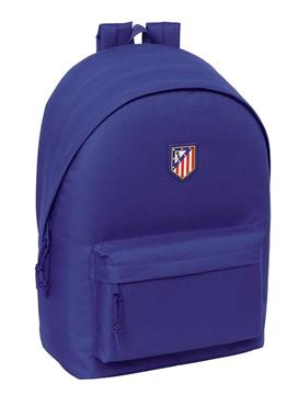 Imagen de Mochila Doble Para Portatil 15,6"+Usb Atlético De Madrid Teen Dark Blue 31x44x18 Cm
