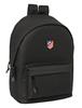 Imagen de Mochila Doble Para Portatil 15,6"+Usb Atco. De Madrid Teen Black 31x44x18 Cm