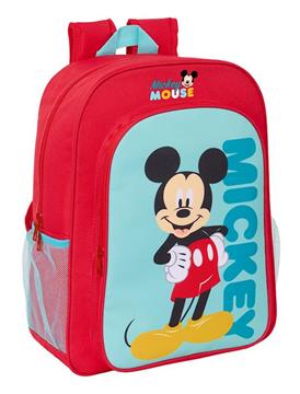 Imagen de Mochila Adapt.Carro Mickey Mouse 33X42X14Cm