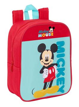 Imagen de Mochila Guarderia Adapt.Carro Mickey Mouse 22X27X10Cm