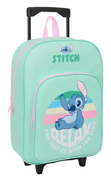 Imagen de Mochila Grande con Ruedas Stitch 32X42X14Cm
