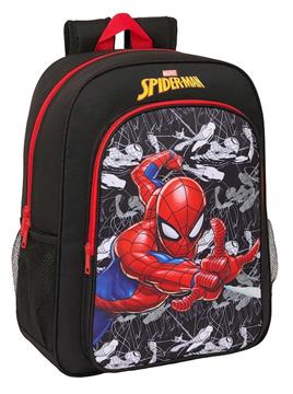 Imagen de Mochila Adapt.Carro Spider-Man 33X42X14Cm