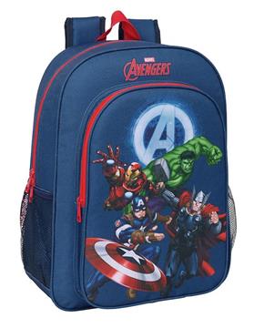 Imagen de Mochila Adapt.Carro Avengers 33X42X14Cm