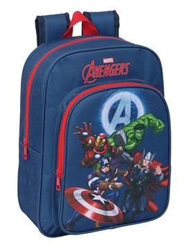 Imagen de Mochila Infantil Adapt.Carro Avengers 26X34X11Cm