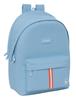 Imagen de Mochila Doble Para Portatil 15,6"+Usb El Ganso Basics "Cerulean" 31x44x18 Cm