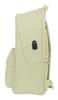 Imagen de Mochila Doble Para Portatil 15,6"+Usb El Ganso Basics "Beige" 31x44x18 Cm