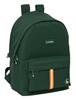 Imagen de Mochila Doble Para Portatil 15,6"+Usb El Ganso Basics "Green" 31x44x18 Cm