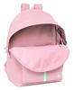 Imagen de Mochila Doble Para Portatil 15,6"+Usb El Ganso Basics "Pink" 31x44x18 Cm