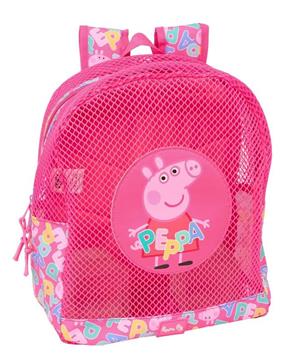 Imagen de Mochila Anti-Arena Peppa Pig 30,5x24x18 Cm