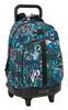 Imagen de Mochila Gde. C/Ruedas Compact Extraible Safta Graffiti "Go" 33X45X22Cm