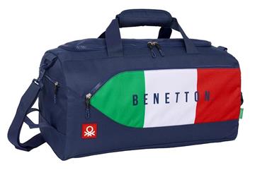 Imagen de Bolsa Deporte Benetton "Flag" 50X25X25Cm