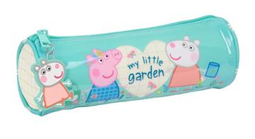 Imagen de Portatodo Redondo Peppa Pig "Pretty Flowers" 20X7X7Cm