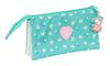 Imagen de Portatodo Triple Peppa Pig "Pretty Flowers" 22X12X3Cm
