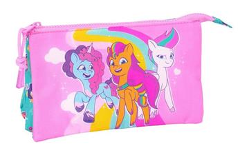 Imagen de Portatodo Triple My Little Pony "Magic" 22X12X3 Cm
