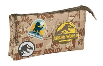 Imagen de Portatodo Triple Jurassic World 22X12X3Cm