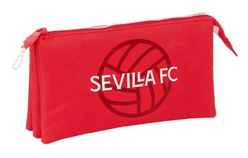 Imagen de PORTATODO TRIPLE SEVILLA FC 22X12X3 CM