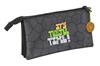 Imagen de PORTATODO TRIPLE TORTUGAS NINJA 22X12X3 CM