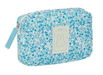 Imagen de NECESER PQÑO. REC. Y REPELENTE AGUA MIFFY MUM "GARDEN" 20X13X5,5 CM