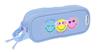 Imagen de Estuche Doble Reciclado Smiley World "Joyful" 21X8X6Cm