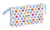 Imagen de Portatodo Triple Reciclado Smiley World "Joyful" 22X12X3Cm