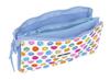 Imagen de Portatodo Triple Reciclado Smiley World "Joyful" 22X12X3Cm