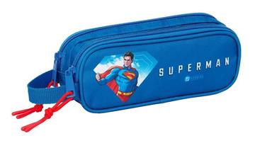 Imagen de Portatodo Doble Superman 21x8x6 Cm