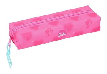 Imagen de Portatodo Rectangular C/Goma Elast. 22Cm Barbie "Corazones" 22x4x7 Cm